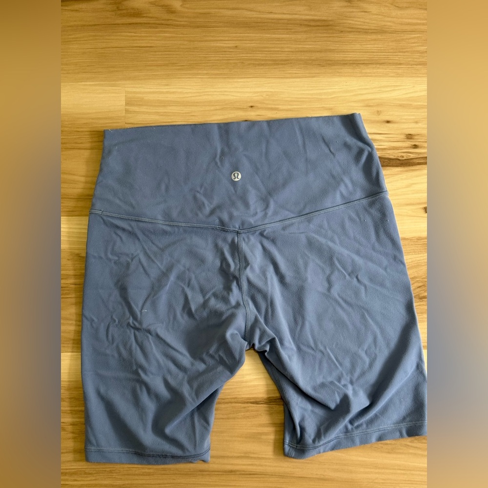 lululemon athletica High-Rise Bike Shorts — Slate Blue